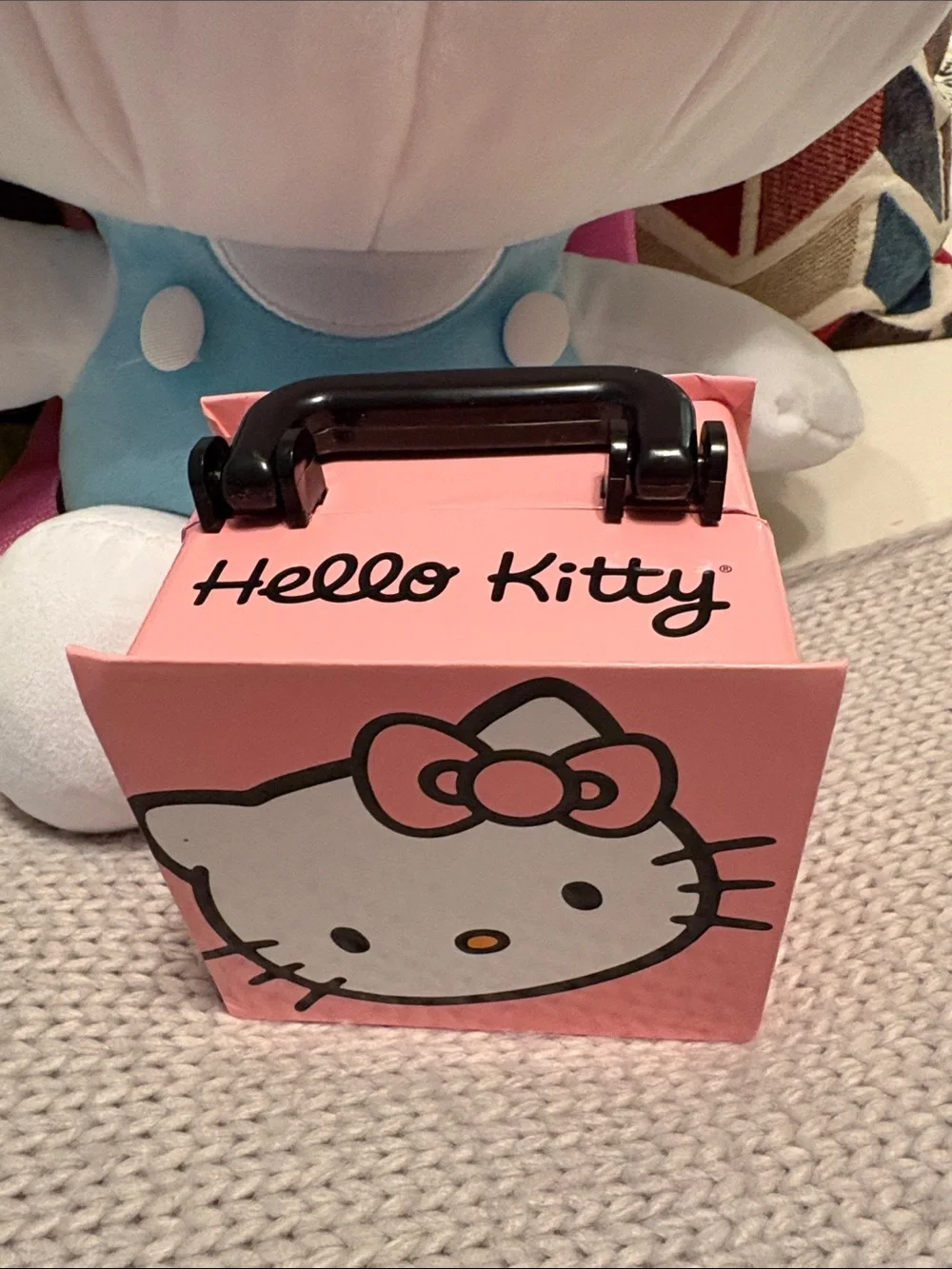 Sanrio NWT Hello Kitty Backpack & PRE OWNED Crystal Bow Watch Box Set